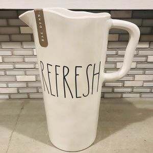 Rae Dunn “REFRESH” pitcher